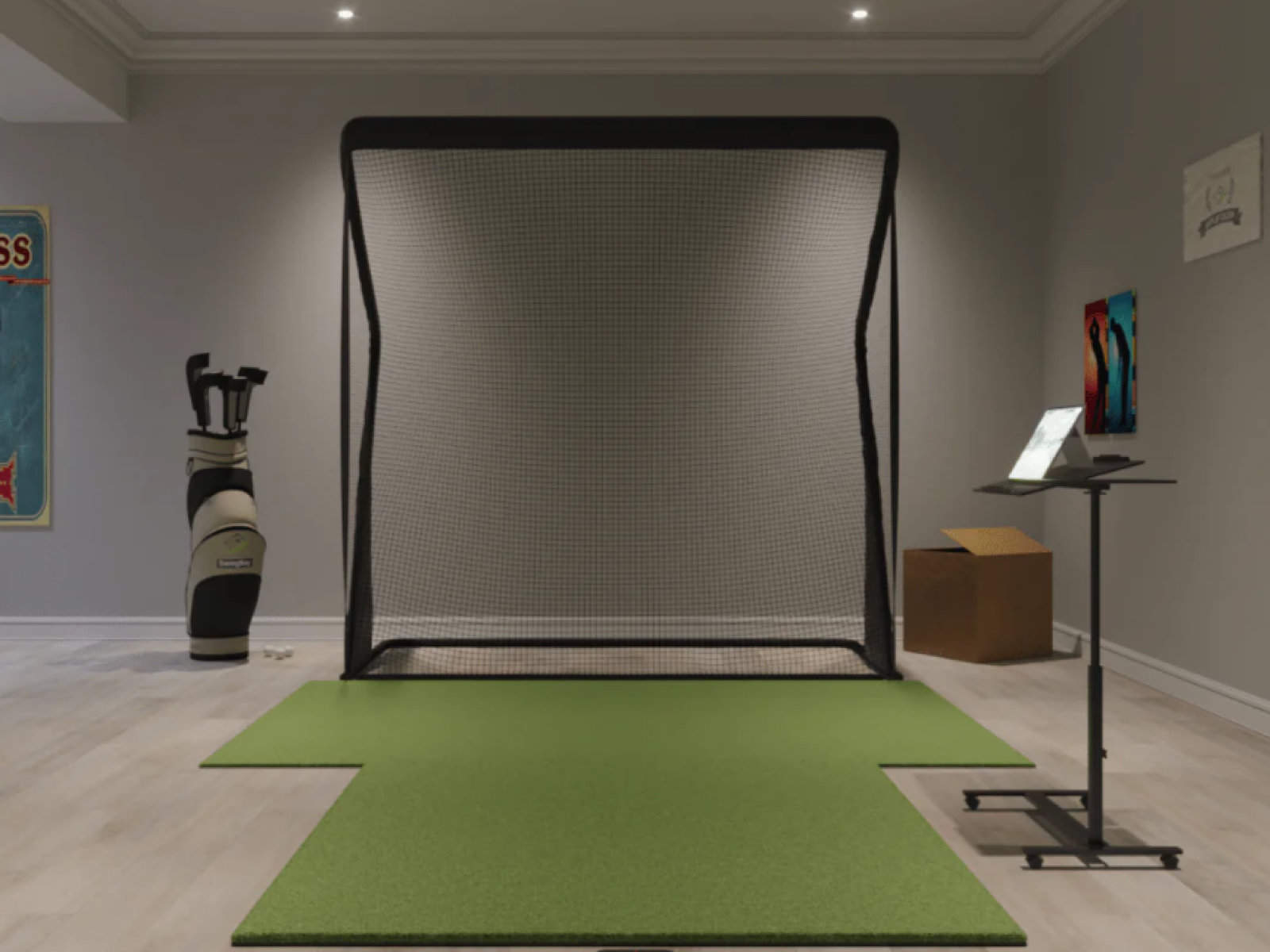 whats the cheapest golf simulator you can get